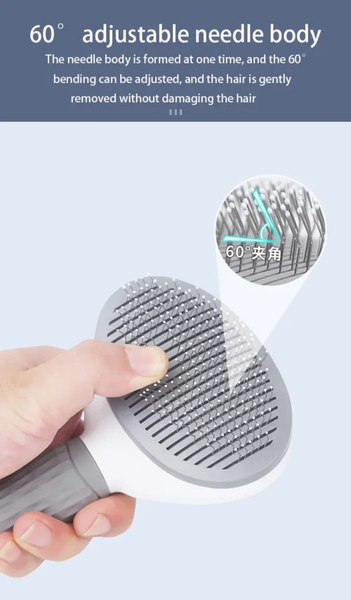 Self-cleaning Comb