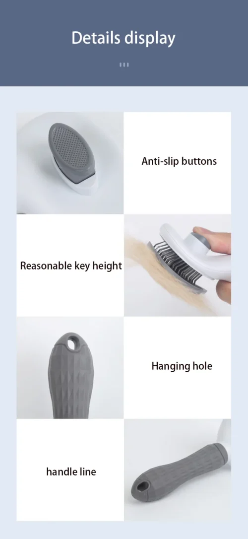 Self-cleaning Comb